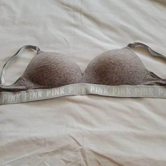 VICTORIA'S SECRET Pink sports bra size 32DD - Picture 2 of 6